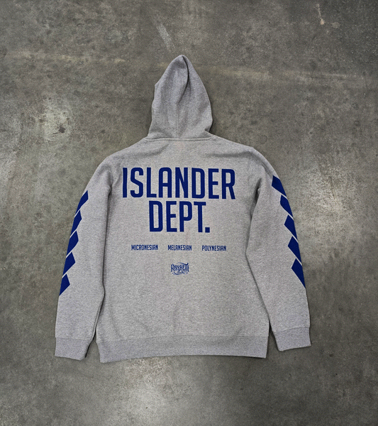 Cali Blue Hoodie W-Drawstring