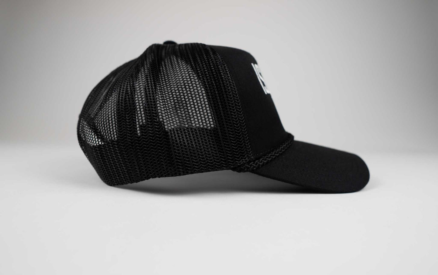 ISLANDER DEPT.  TRUCKER HAT - BLACK