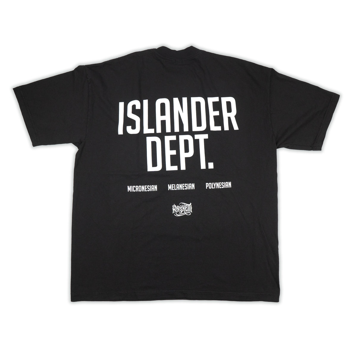 ISLANDER DEPT. TEE - BLACK – Rosketti